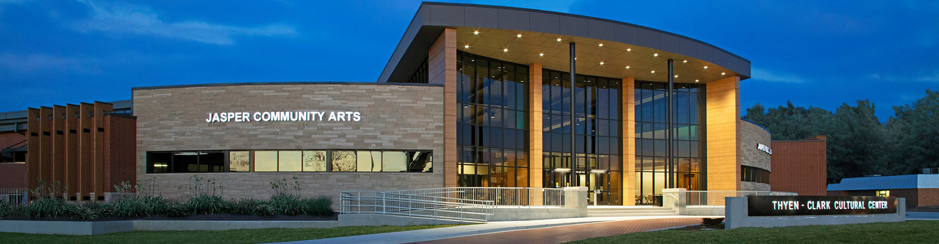 Thyen Clark Cultural Center in Jasper, IN