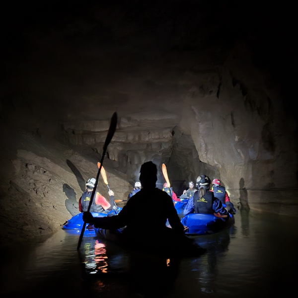 Blue Spring Cavern kayak tour
