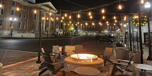 downtown Jasper, IN courthouse square