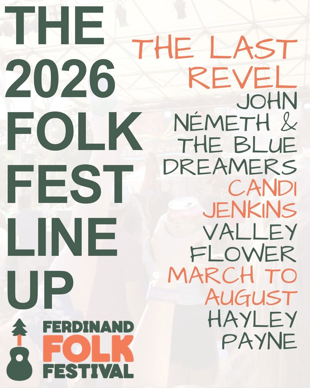 folk fest lineup 2026 Folk Festival 2024