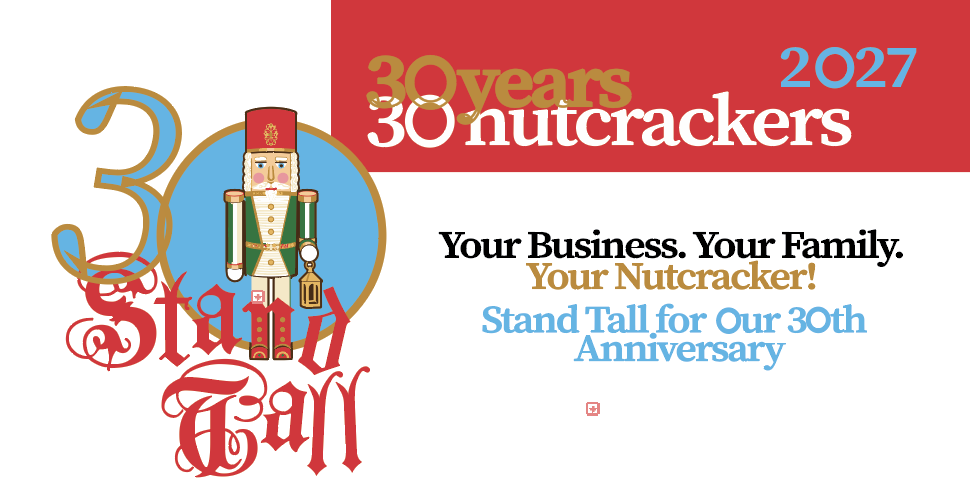 Stand Tall for Christkindlmarkt’s 30th Anniversary with 7-Foot-Tall Nutcrackers